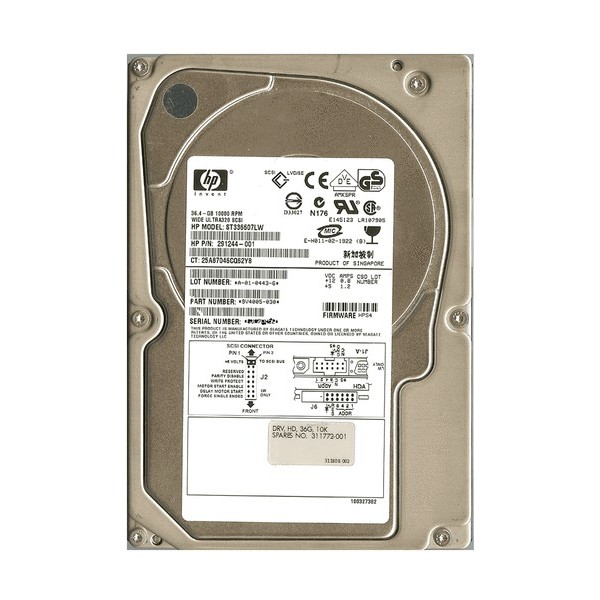 311772-001 HP DISK DRIVE 