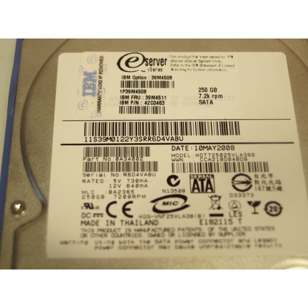 Used disk drive IBM 39M4511 serveur-occasion.com