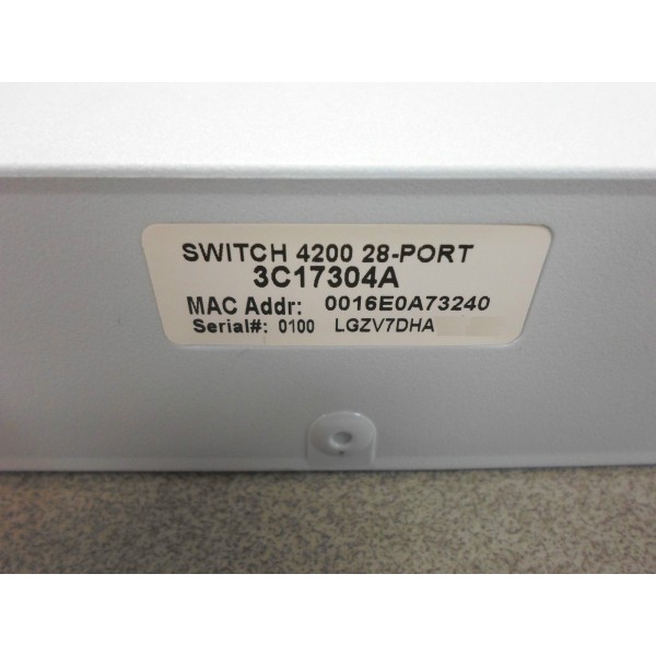 Switch 3COM 3C17304A 16 Ports RJ-45 10/100