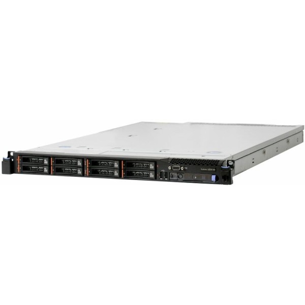 SERVIDOR IBM Xseries X3550 M3 2 x Xeon Quad Core E5506 Rack 1U