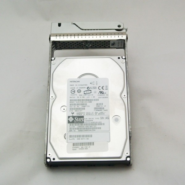 Hard Drive SUN 390-0334-04 SAS 3.5" 146 Gigas 15 Krpm