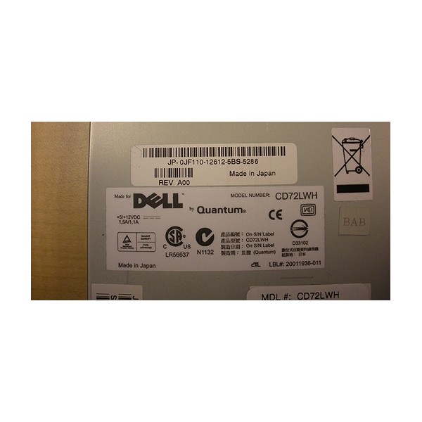 Tape Drive DAT72 DELL TD6100-173