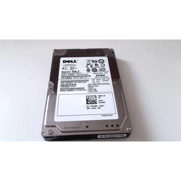 Disco duro SEAGATE SAS 2.5 15Krpm 72 Gb ST973452SS