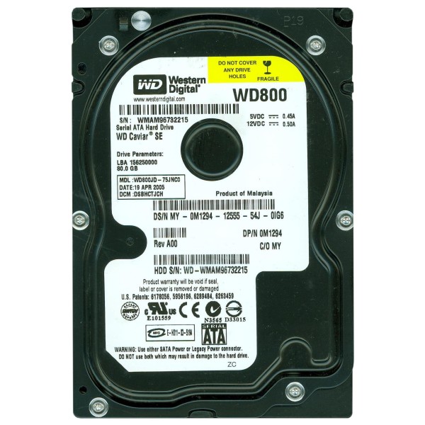 WD800JD-75JNC0