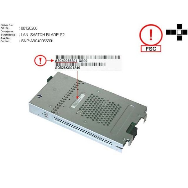 Switch de ocasion A3C40066301 FUJITSU serveur-occasion.com