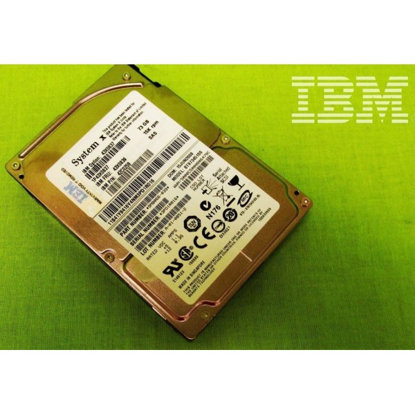 Disque Dur IBM SAS 2.5 15Krpm 72 Gb 42C0259