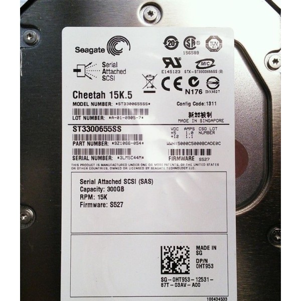 Disk drive DELL 0HT953