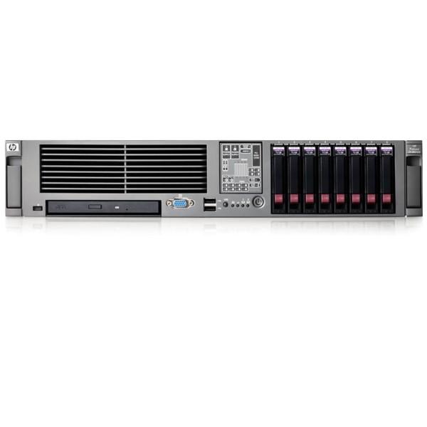 Serveur HP Proliant DL380 G5 2 x Xeon Quad core E5335 SATA-SAS