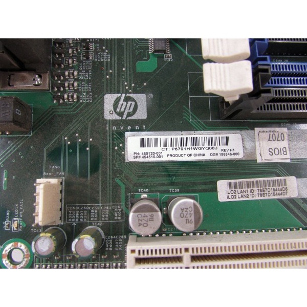 Carte mere HP HP ML310G5/DL320G5p : 450120-001