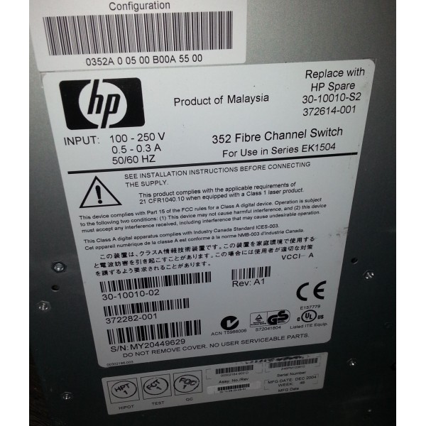 Switch HP 372614-001