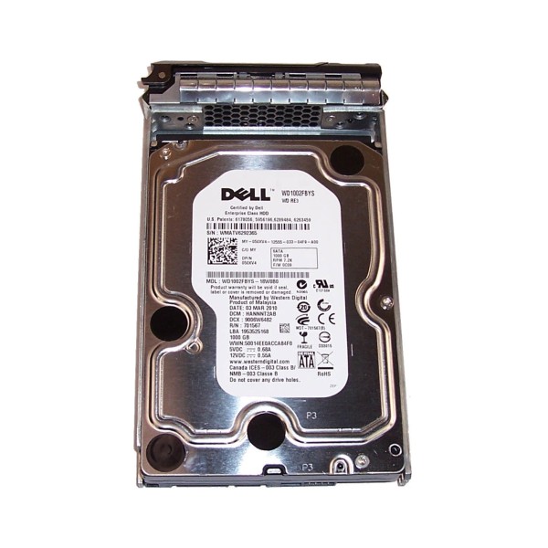 Disque Dur DELL SATA 3.5 7200 Rpm 1000 Gb 50XV4-R