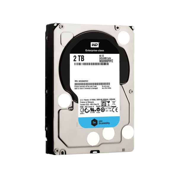 Disque Dur WD SATA 3.5 7200 Rpm 2000 Gb WD2000F9YZ