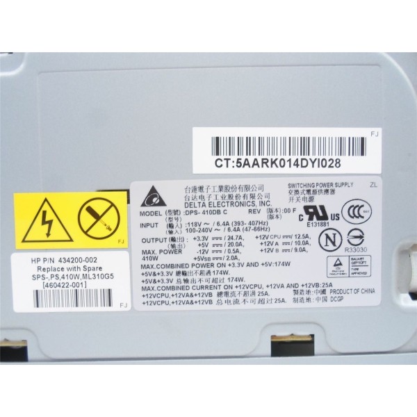 Alimentation HP   460422-001