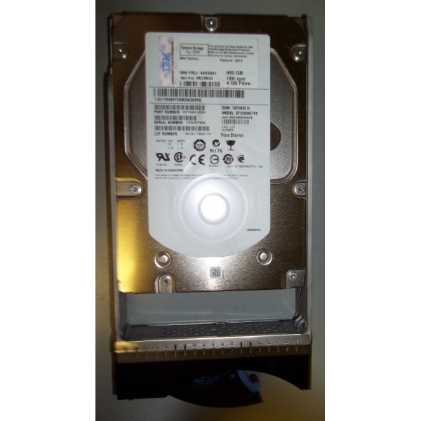 Disco duro IBM 44X2451 450 Gigas FIBRE 3.5" 15 Krpm