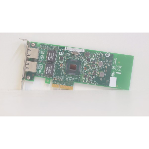 Dell Dual-Port Gigabit PRO/1000 PCI-E Card :  1P8D1 SMALL BRACKET