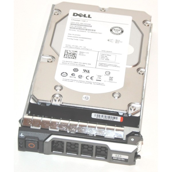 Disque Dur DELL SAS 3.5 15 Krpm 600 Gb W347K -R