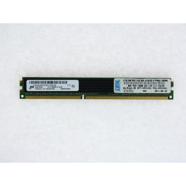 Memoire PC3L-10600R 8 Gigas IBM 49Y1431