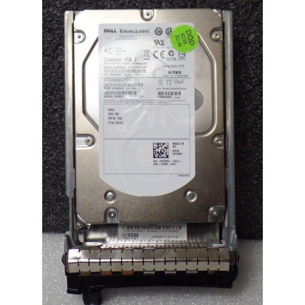 Disque Dur EQUALLOGIC SAS 3.5 15 Krpm 300 Gb 0959R4