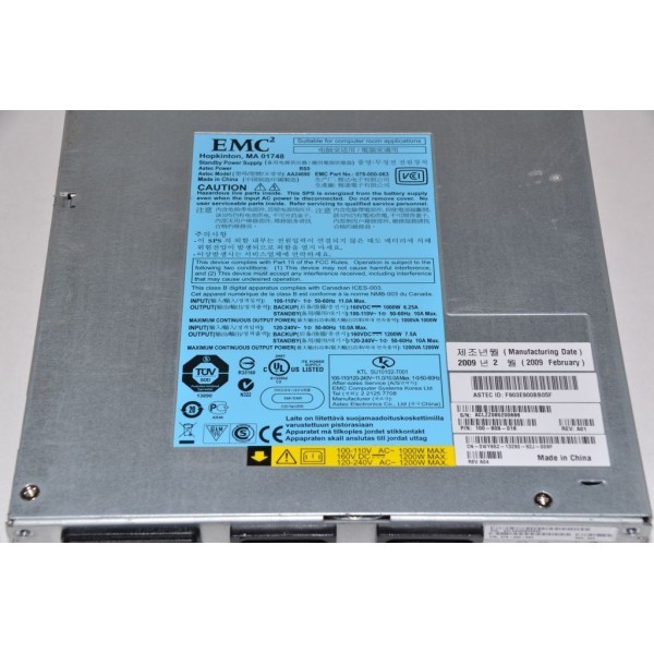 Fuente de alimentacion WY652 para DELL NS120-480