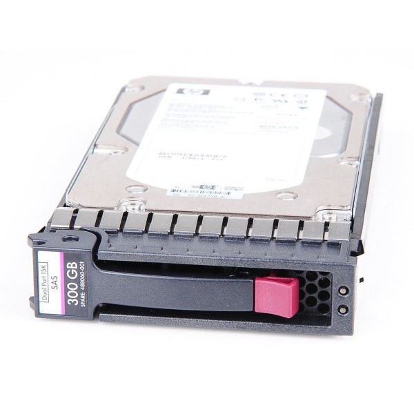 Disque dur HP 488060-001 SAS 3,5" 15 Krpm 300 Gigas