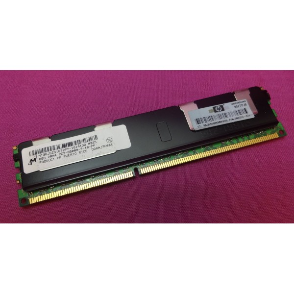 Mémoire HP 500206-071 8 Go (1 x 8 Go) DDR3 SDRAM DIMM 240 broches