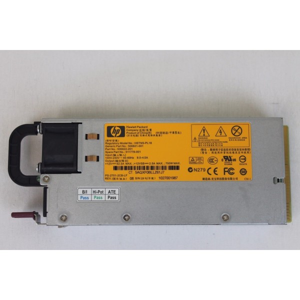 Power Supply HSTNS-PL18 for HP Proliant DL380/ML350 G6