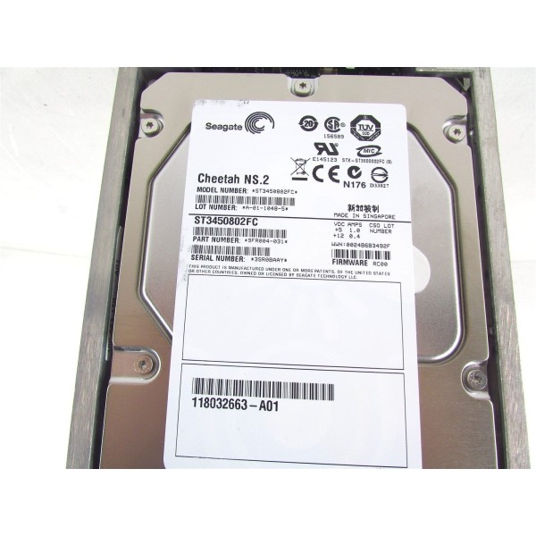 Disque Dur EMC FIBRE 3.5  450 Gb 005048954