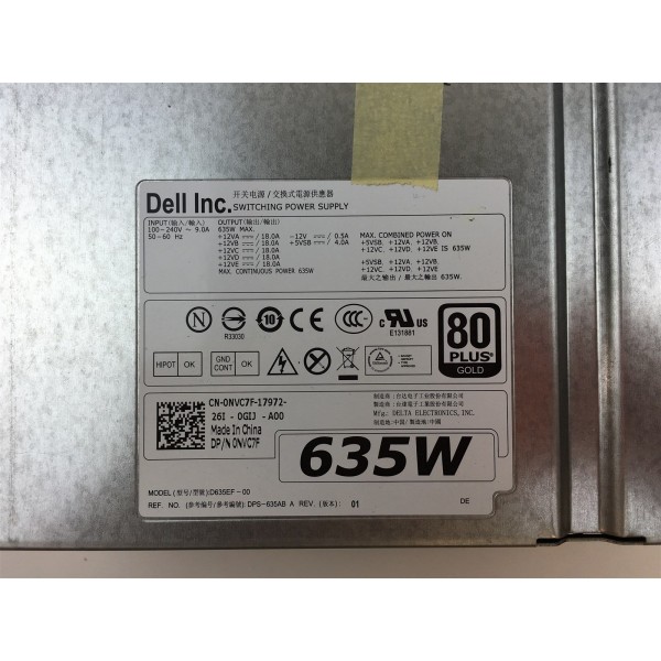 Alimentation pour DELL Ref : NVC7F