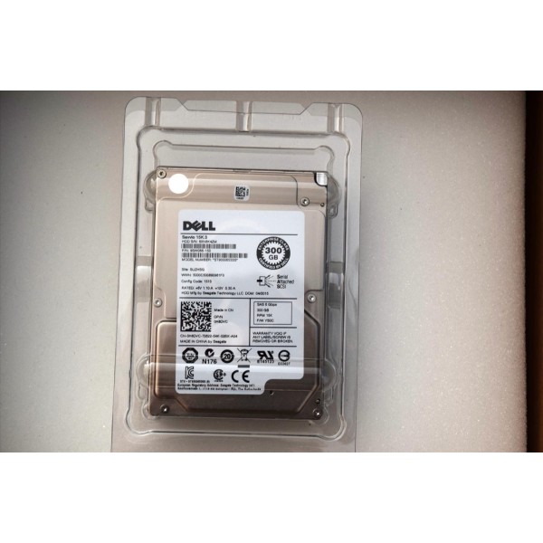 Disque Dur DELL SAS 2.5 15 Krpm 300 Gb H8DVC NO TRAY