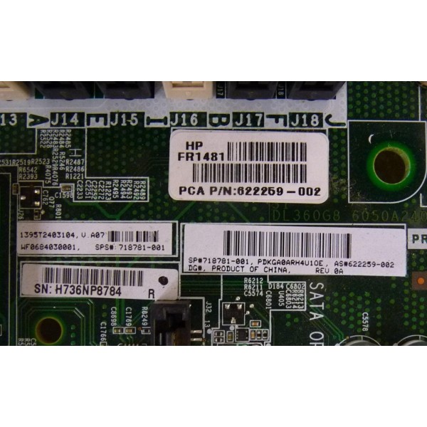 Placa base 622259-002 para HP