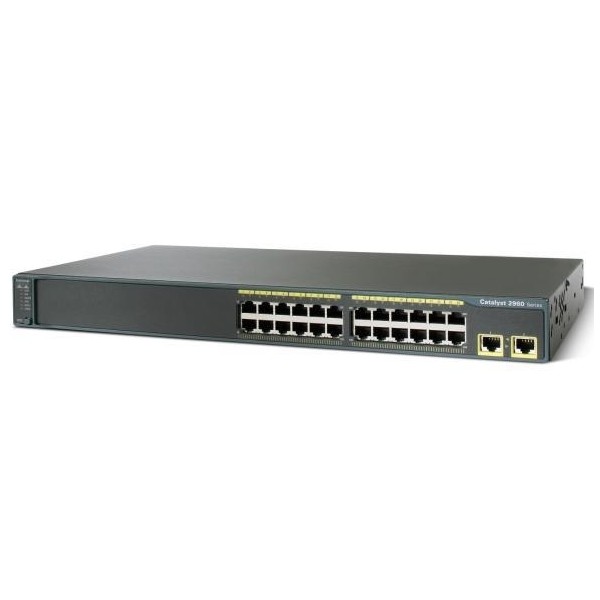 Switch CISCO WS-C2960-24TT-L 24 Ports RJ-45 10/100