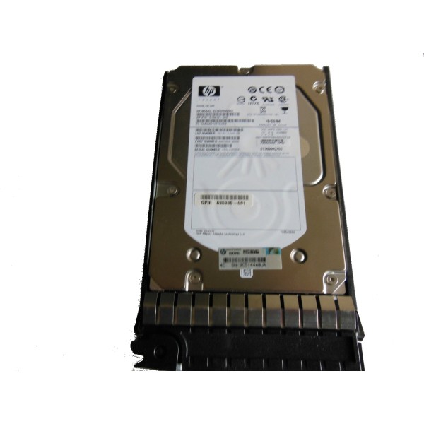 Disque dur HP 635330-001 SAS 3.5" 600 Gigas 15 Krpm