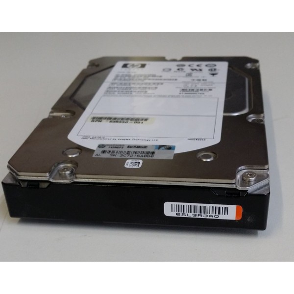 Hard Disk  HP 9FN066-035 NO TRAY SAS 3.5" 600   Gigas 15 Krpm