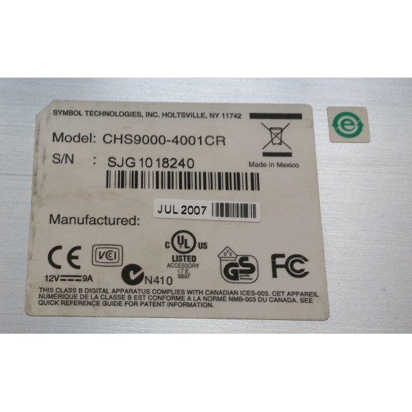 Barcode reader SYMBOL CHS9000-4001CR