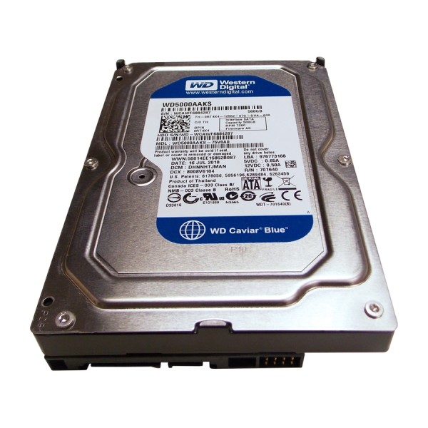 Disque Dur DELL SATA 3.5 7200 Rpm 500 Gb RT4X4