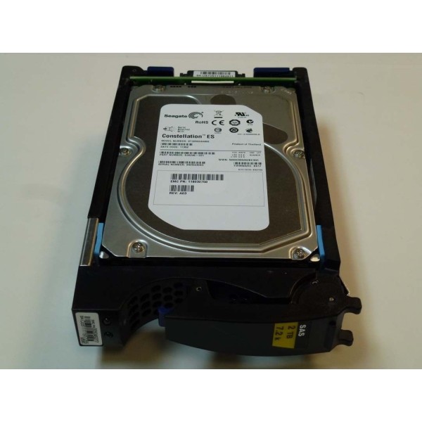 Disque Dur EMC SAS 3.5 7200 Rpm 2000 Gb 118032750