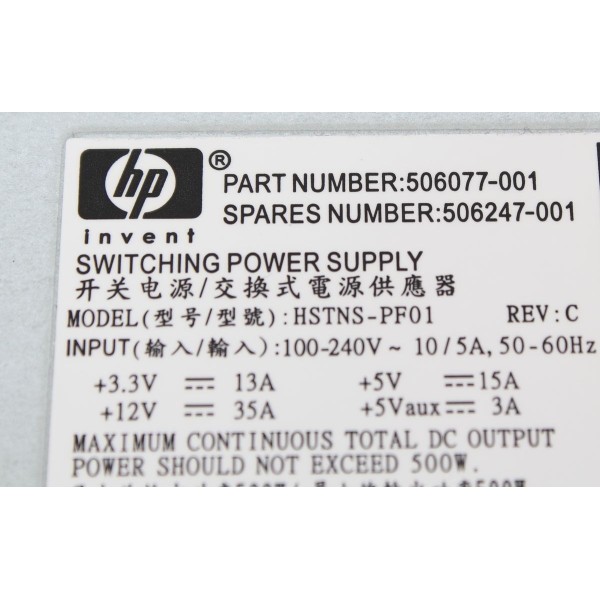 Power-Supply HP 506077-001