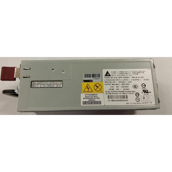 Fuente de Alimentacion HP 432479-001 para Proliant ML110