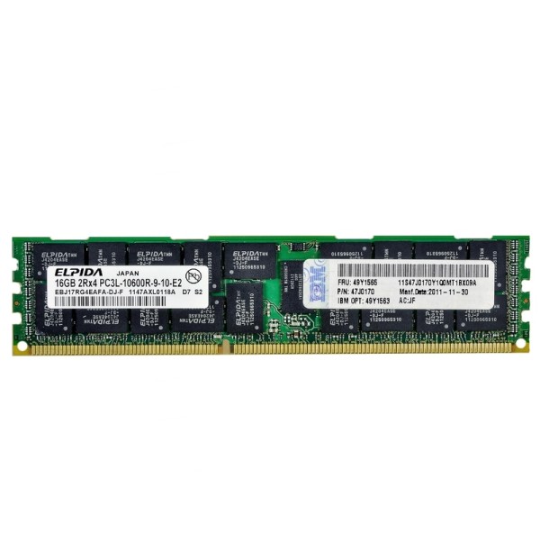 Memoria IBM 47J0170 16 Gigas (1 x 16 Go) 0 0