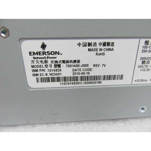 Fuente de Alimentacion IBM 74Y4926 para Power7