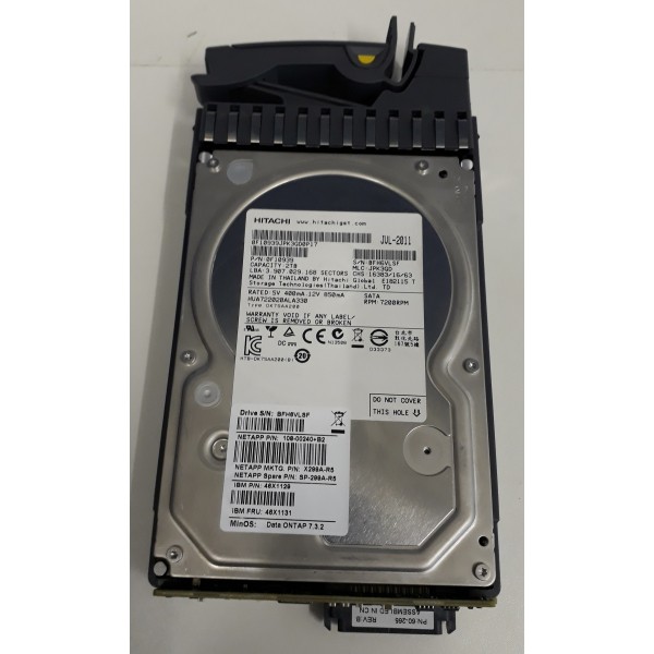 Disque Dur NETAPP FC 3.5 7200 Rpm 2000 Gb X299A-R5