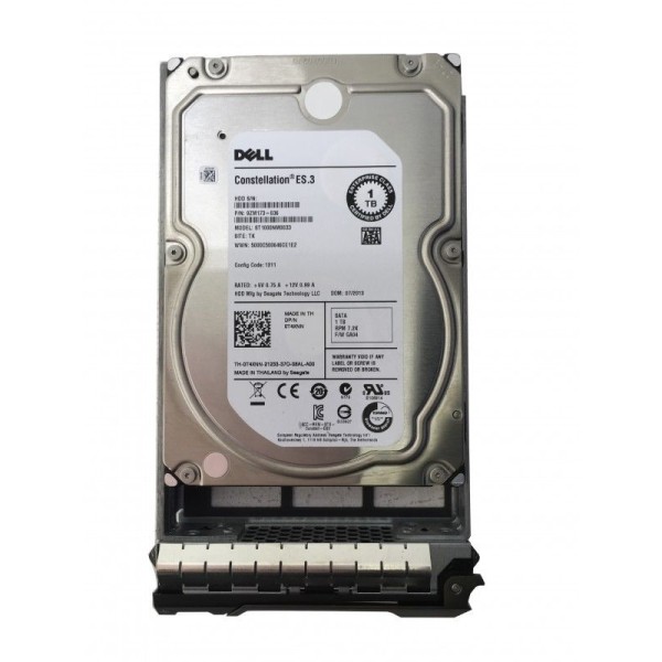 Disque Dur DELL SATA 3.5 7200 Rpm 1000 Gb T4XNN