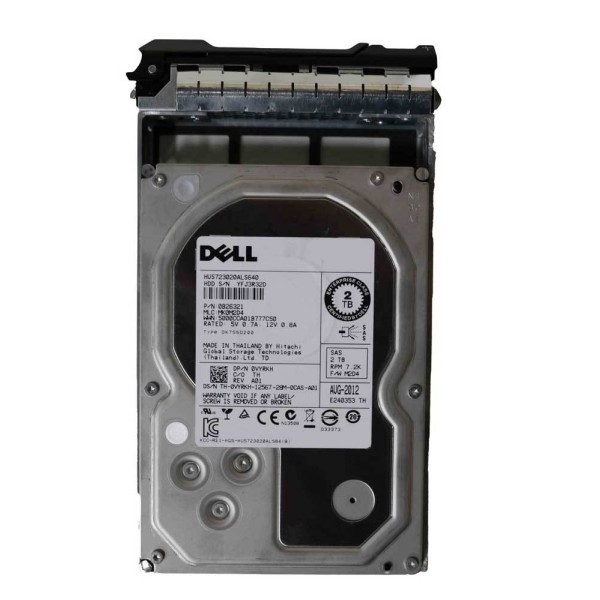 Disque dur DELL VYRKH SAS 3.5" 2000 Gigas 7200 Rpm