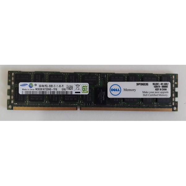 Memoire PC3L-8500R 8 Go DELL SNPFDN6DC/8G