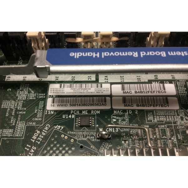 Carte mere HP Proliant DL380p : 732143-001