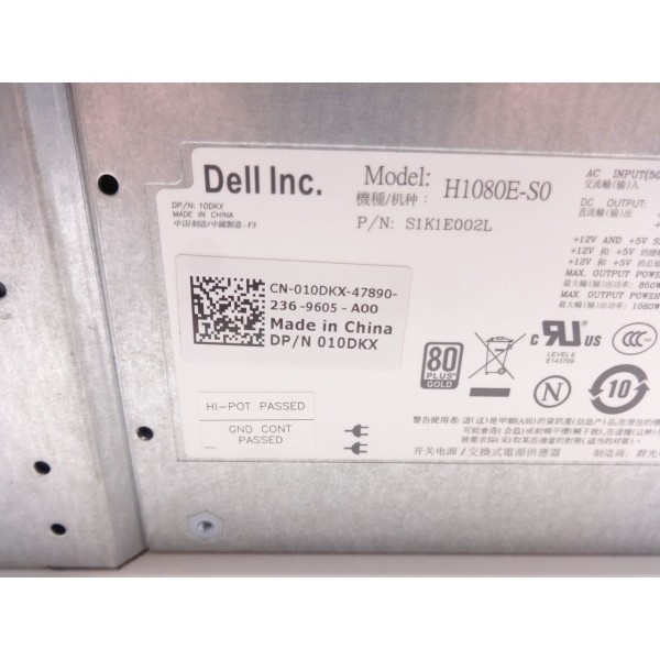 Alimentation pour DELL PS6100 Ref : 010DKX