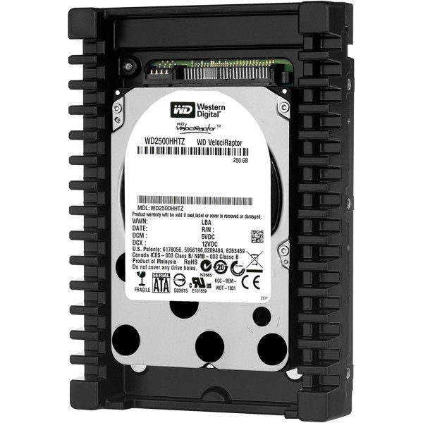 Disque Dur WD SATA 3.5 10 Krpm 250 Gb WD2500HHTZ