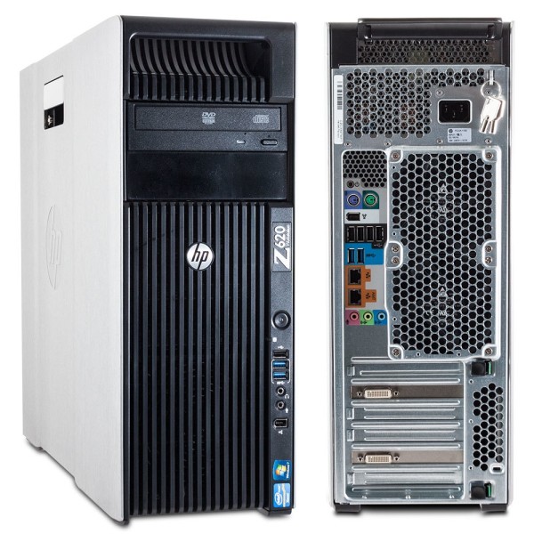 Serveur HP Workstation Z620 1 x Xeon Quad Core E5-1620 SATA-SAS-SSD