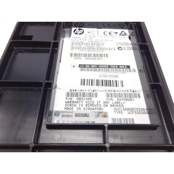 Disque Dur HP SAS 3.5 15 Krpm 600 Gb 765867-001