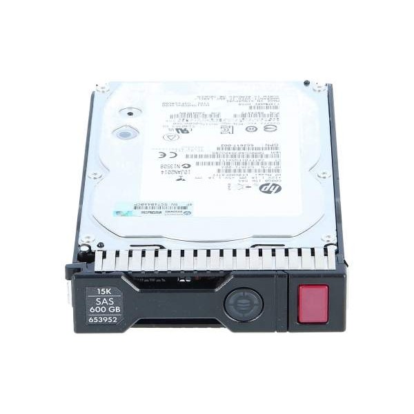 Disque dur HP 653952-001 SAS 3.5" 600 Gigas 15 Krpm